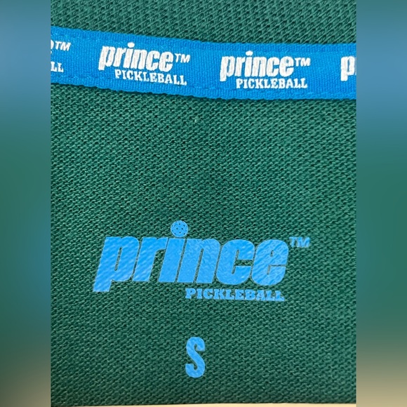 NWT Prince Pickleball Women's Green Short Sleeve Cropped Shirt Size Small - Picture 6 of 8